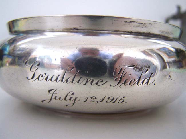 An Antique American Sterling Silver Porringer by Bigelow Kennard & Co., Boston, circa 1890 — image 2